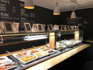 Buffet  at Sattgrün - Neumarkt in Cologne