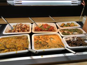 Warm dishes at Sattgrün - Neumarkt in Cologne