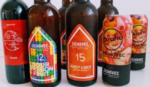 Něco dobrého k pití. 💚 at Nebe Počká in Prerov