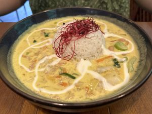 Vegan curry   at Cafe Del Sol in Siegen