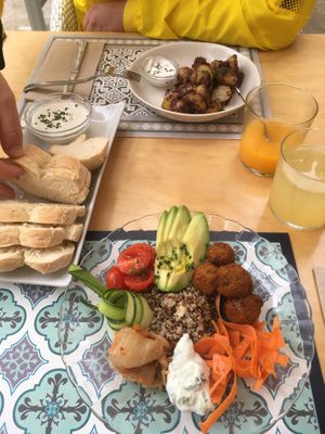 Our lunch at Zer0 in Manacor