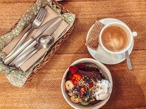 Açai bowl  at Zer0 in Manacor