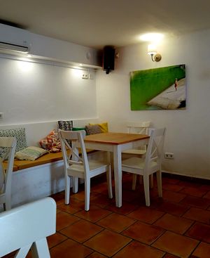 Inside seating at Zer0 in Manacor