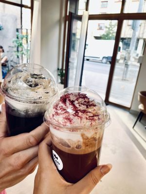   at Moltto Coffee in Riga