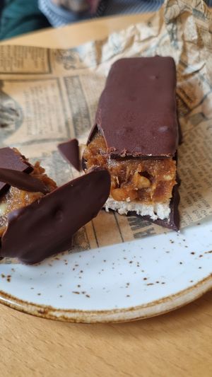 Snickers at Moltto Coffee in Riga