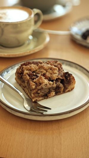 Apple pie at Moltto Coffee in Riga