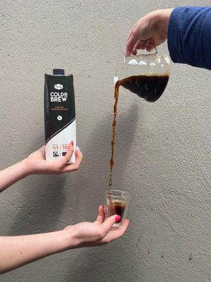 Cold Brew coffee at Moltto Coffee in Riga