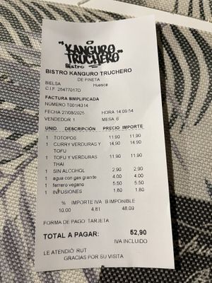   at Kanguro Truchero in Bielsa