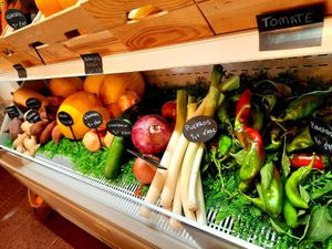 Vegetables at La Tizna - Casa de Comidas Sostenible in Sevilla