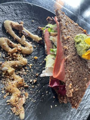 Rye sandwich   at Lilith Coffee in Rotterdam