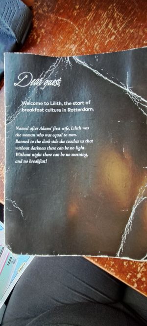 Cafe info at Lilith Coffee in Rotterdam