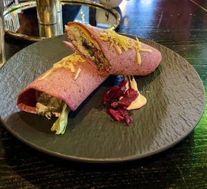 Vegan jackfruit burrito😋  at Lilith Coffee in Rotterdam