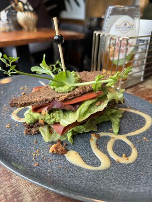 Vegan sandwich  at Lilith Coffee in Rotterdam