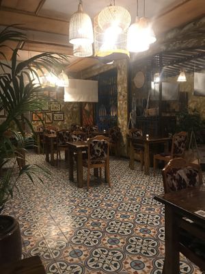 So schaut es innen  aus at Ong Tao Vegan in Frankfurt