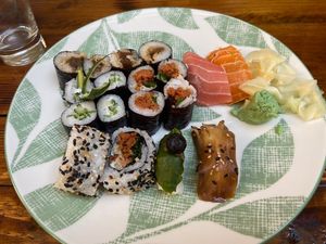 Sushi Box 1 at Ong Tao Vegan in Frankfurt