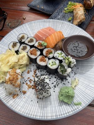 Vegan Sushi at Ong Tao Vegan in Frankfurt