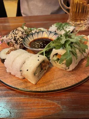 Sushi box 3  at Ong Tao Vegan in Frankfurt