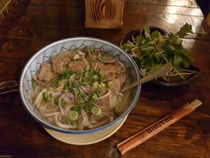 Pho at Ong Tao Vegan in Frankfurt