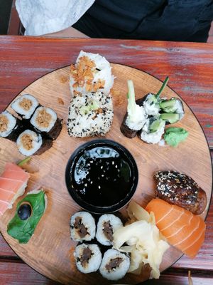 Sushi Starter 1 at Ong Tao Vegan in Frankfurt