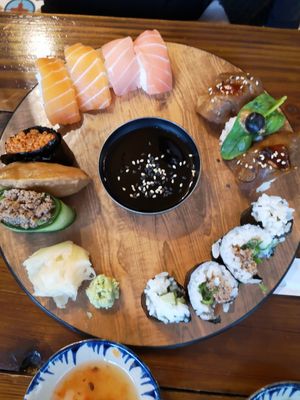 Sushi Platte Nr. 2 at Ong Tao Vegan in Frankfurt