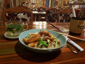 Dinner for one ;) at Ong Tao Vegan in Frankfurt