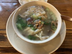 Súp hoành thánh  at Ong Tao Vegan in Frankfurt