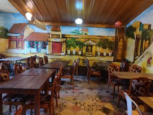 The inside of the restaurant (1) at Ong Tao Vegan in Frankfurt