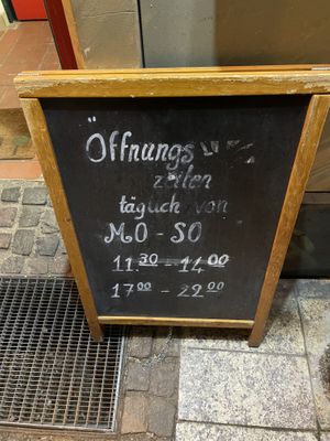 ⏰   at Ong Tao Vegan in Frankfurt
