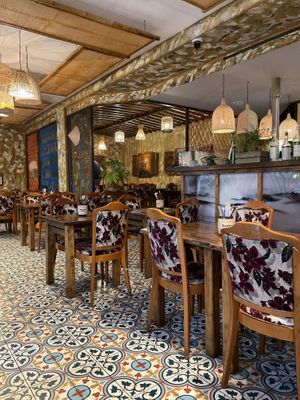 Restaurant inside  at Ong Tao Vegan in Frankfurt