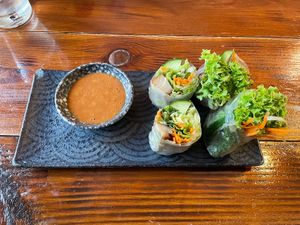 Summerrolls (No. 3)  at Ong Tao Vegan in Frankfurt