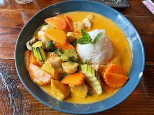 Curry (No. 3)  at Ong Tao Vegan in Frankfurt