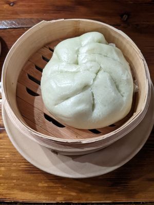 bao bun at Ong Tao Vegan in Frankfurt
