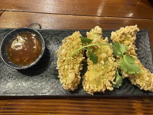 Vegane Konjak Ganelen - super!  at Ong Tao Vegan in Frankfurt