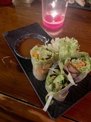 Sommerrollen  at Ong Tao Vegan in Frankfurt