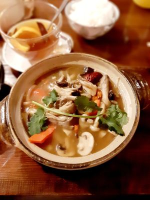 Pilztopf at Ong Tao Vegan in Frankfurt