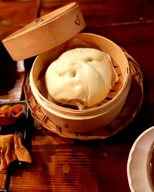 Bao at Ong Tao Vegan in Frankfurt