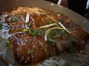 'duck' soup  at Ong Tao Vegan in Frankfurt