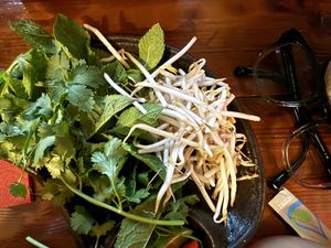 spices & sprouts  at Ong Tao Vegan in Frankfurt