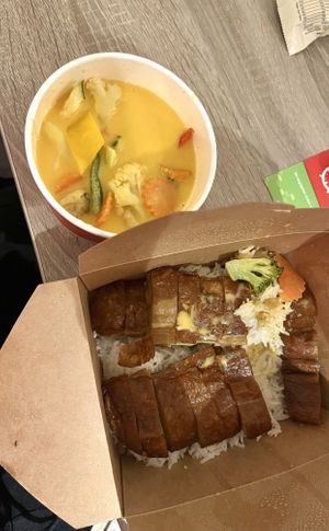 Vegane Ente  at Ong Tao Vegan in Frankfurt