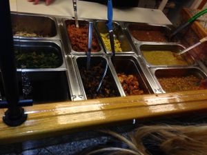 Real food  at Fire & Spice Vegan Restaurant - Sisson Ave in Hartford