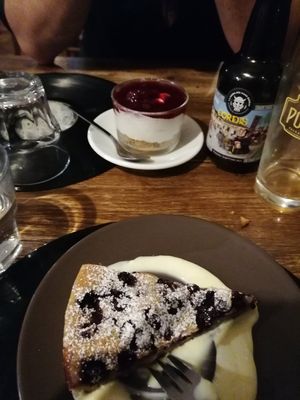 Torta vegana at La Cucina Abusiva in Pontedera