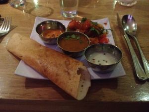 Dosa at Shivalli in Leicester
