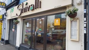 Outside at Shivalli in Leicester