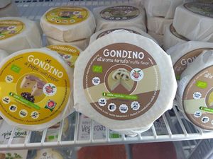 Tuscany’s famous vegan Parmesan  at La Casa del Fiordaliso in Pontedera