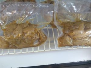 Handmade seitan at La Casa del Fiordaliso in Pontedera