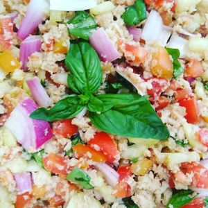 Panzanella  at La Casa del Fiordaliso in Pontedera