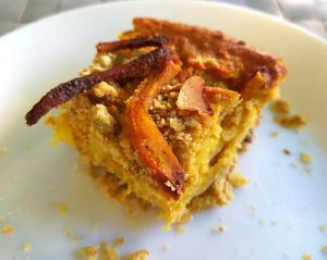 Orange tart/pie at Sabor Superior in Alges