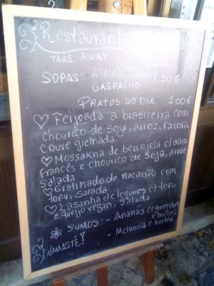 Daily Menu at Sabor Superior in Alges