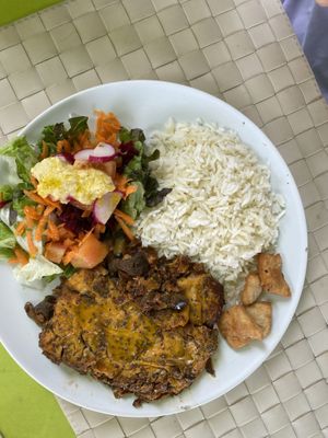 Eggplant meal at Sabor Superior in Alges