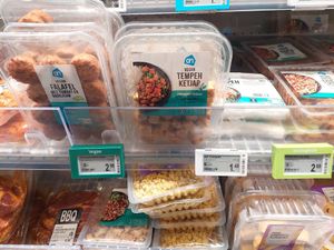 The "green frame" labeling is not consistent at Albert Heijn in Amsterdam